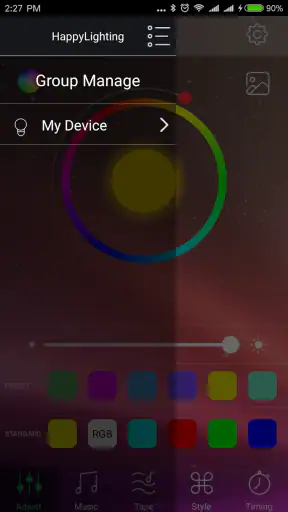 HappyLighting screenshot