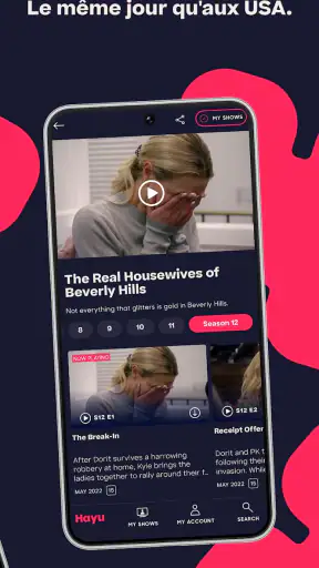 Hayu: téléréalité à la demande screenshot