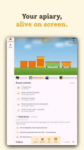 HiveBloom screenshot