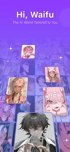 HiWaifu : ami IA et hub Waifu screenshot