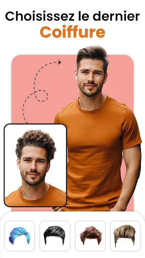 Hommes veste photo éditeur screenshot