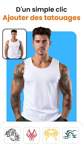 Hommes veste photo éditeur screenshot