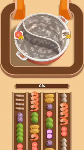Hotpot Loop: Food Sort screenshot