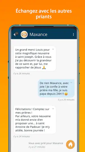 Hozana - Prière catholique screenshot