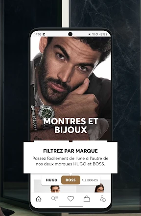 HUGO BOSS - mode haut de gamme screenshot