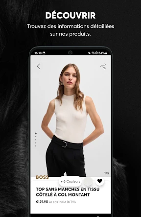 HUGO BOSS - mode haut de gamme screenshot