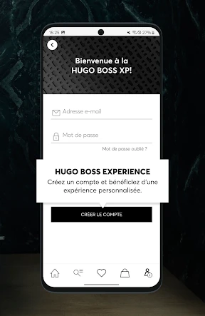 HUGO BOSS - mode haut de gamme screenshot