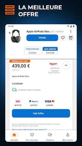 idealo : comparateur de prix screenshot