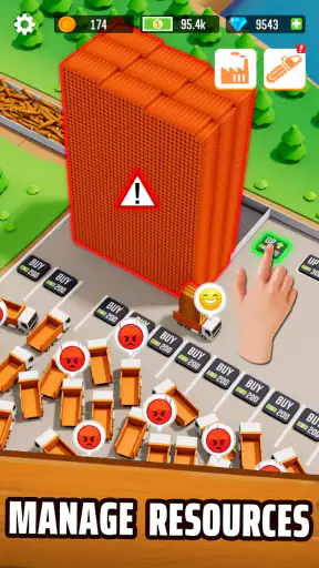 Idle Lumber Empire: Jeu Tycoon screenshot