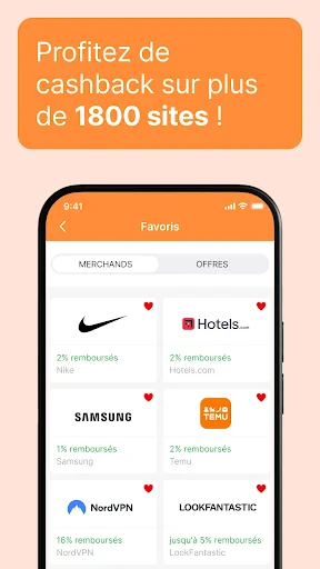 iGraal-Cashback & Codes Promos screenshot