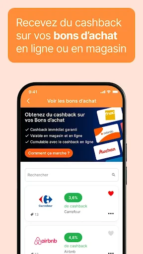 iGraal-Cashback & Codes Promos screenshot