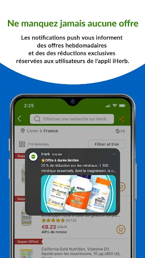 iHerb: Vitamines & Compléments screenshot