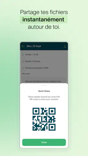 Infomaniak SwissTransfer screenshot