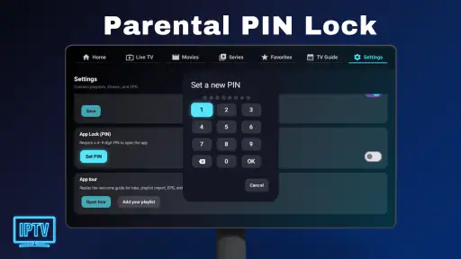 IPTV - Android TV screenshot