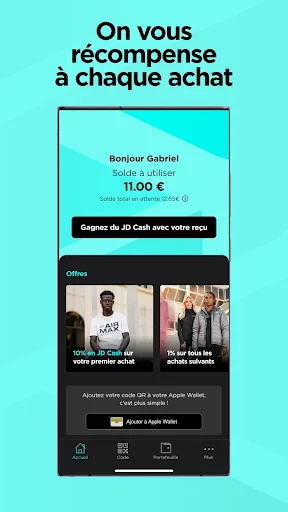 JD STATUS screenshot