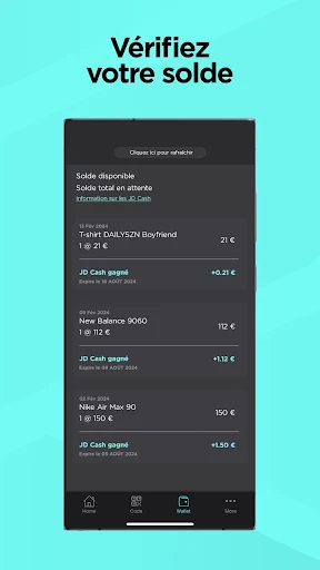 JD STATUS screenshot