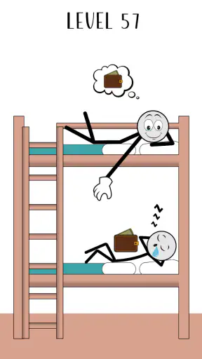 Jeu de puzzle voleur Stickman screenshot