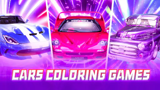 Jeux coloriage dessin voitures screenshot
