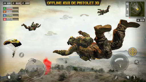 jeux de pistolet en équipe 3D screenshot