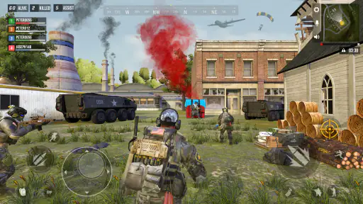 jeux de pistolet en équipe 3D screenshot