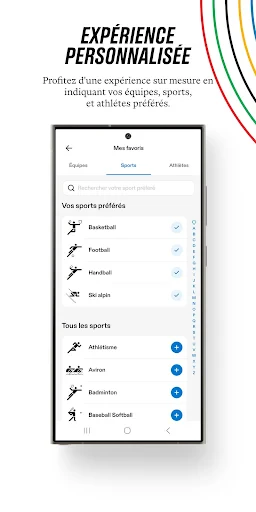 Jeux Olympiques : Sport & actu screenshot