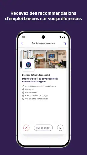 jobs.ch – Rechercher un emploi screenshot
