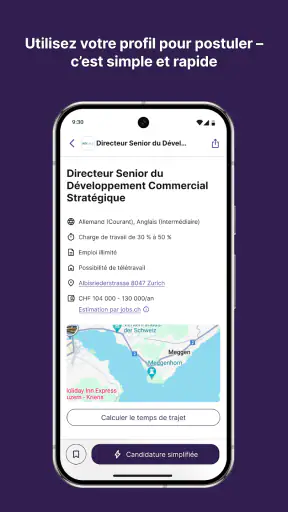 jobs.ch – Rechercher un emploi screenshot
