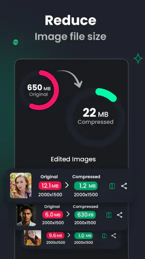 JPEG Image Compressor & Resize screenshot