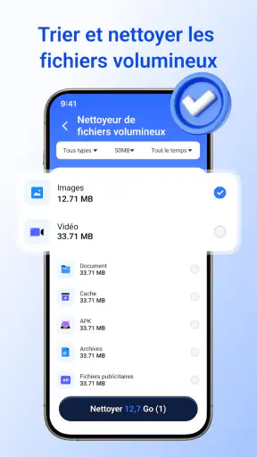 Junk Eraser - Gestion Stockage screenshot
