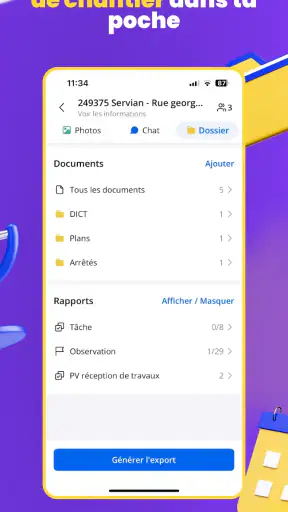 Kraaft - App Suivi de Chantier screenshot