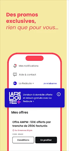 La Redoute Maison, Mode, Déco screenshot
