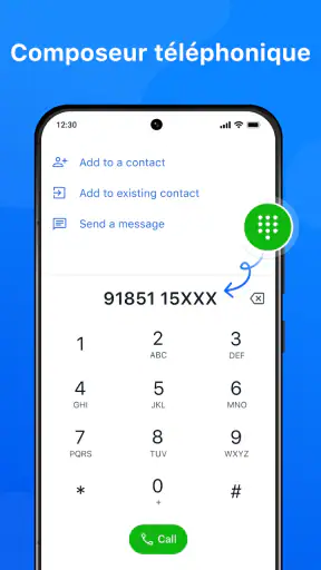 Lanceur d'appels téléphoniques screenshot