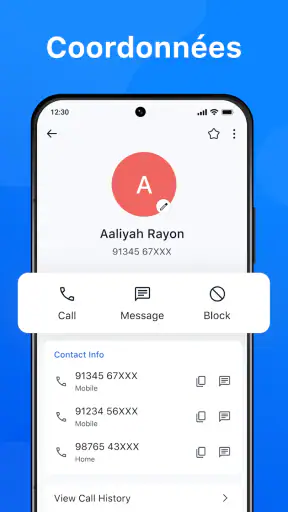 Lanceur d'appels téléphoniques screenshot