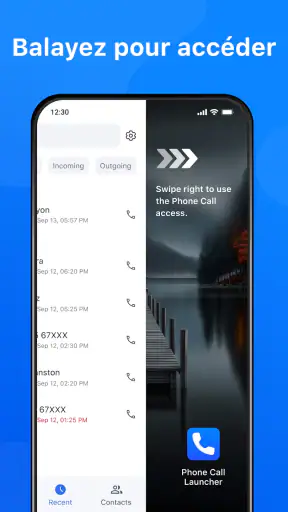 Lanceur d'appels téléphoniques screenshot