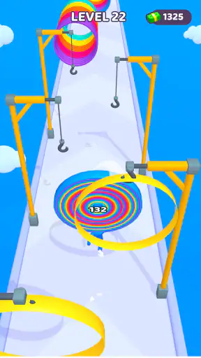 Layer Man 3D : course-collecte screenshot