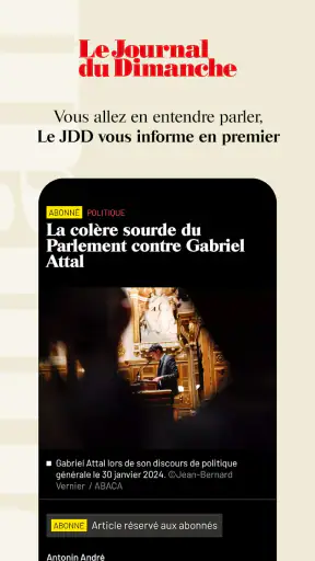 Le JDD : actualités et info screenshot