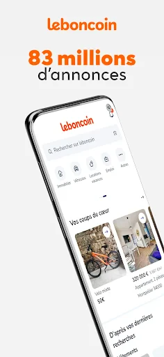 leboncoin, petites annonces screenshot