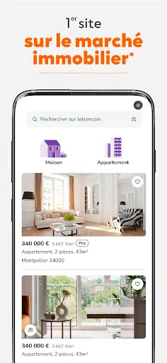 leboncoin, petites annonces screenshot