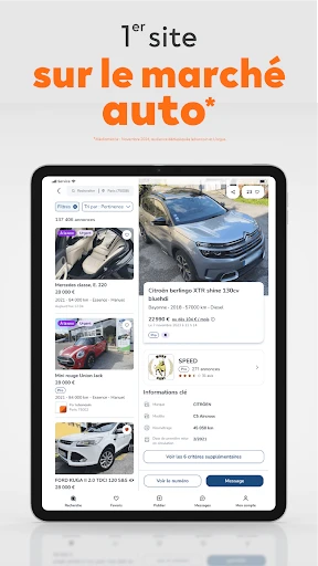 leboncoin, petites annonces screenshot