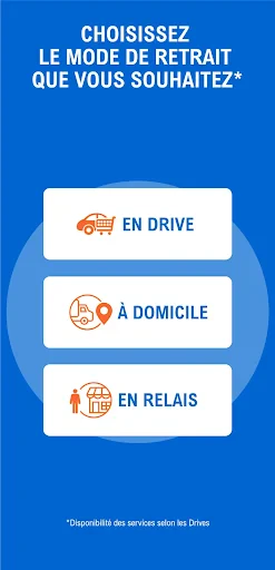 LeclercDrive & LeclercChezMoi screenshot