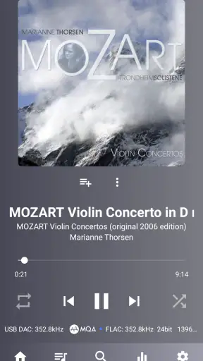 Lecteur audio USB PRO screenshot