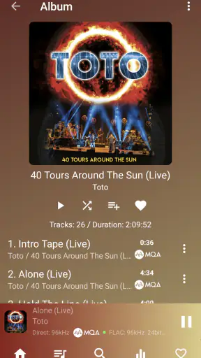 Lecteur audio USB PRO screenshot