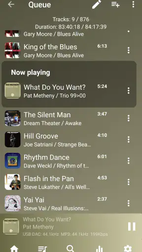 Lecteur audio USB PRO screenshot