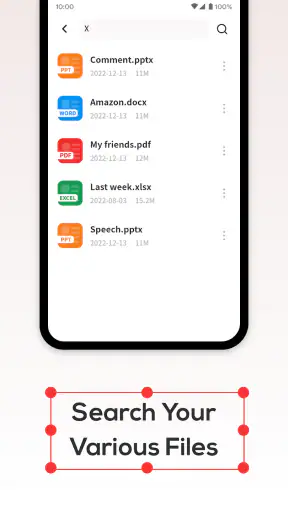 Lecteur de fichiers PDF screenshot