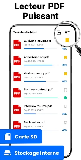Lecteur PDF: Lire tous les PDF screenshot