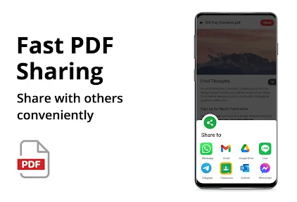 Lecteur PDF - PDF, DOCX, XLSX screenshot