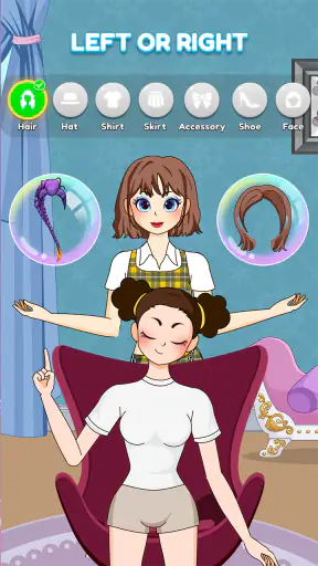 Left or Right: Star Girl Style screenshot