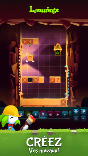 Lemmings - Aventure puzzle screenshot