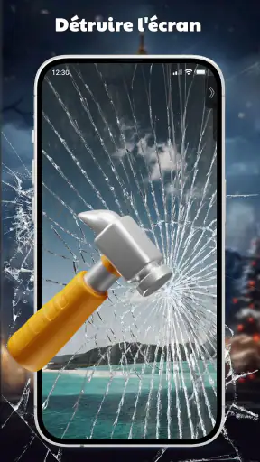 Les Fonds D'écran Cassé screenshot