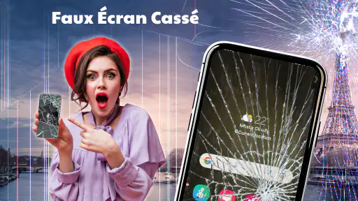 Les Fonds D'écran Cassé screenshot